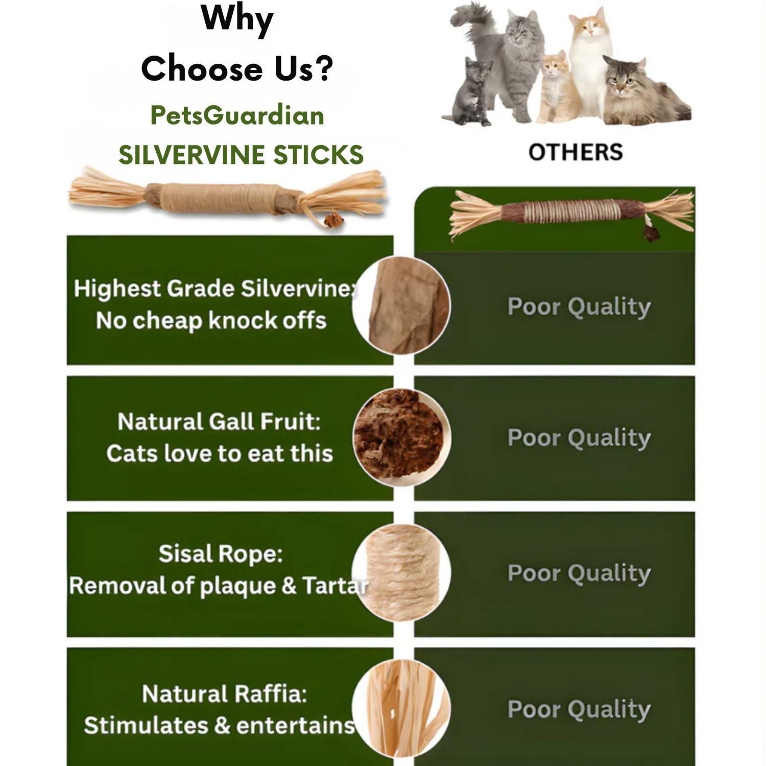 Guardian Natural Silvervine Dental Sticks